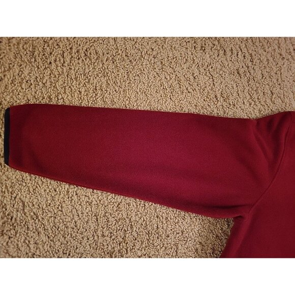 Free Country Burgundy/Dark Red Full Zip Fleece Winter Jacket Mens Size XXL/2XL - Picture 5 of 13
